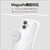 エレコム iPhone 17用Grippy ハイブリッドケース フレームカラー MAGKEEP ホワイト PM-A25AGRPFMWH-イメージ5