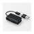 エレコム スマホ・タブレット用メモリリーダライタ(USBポート付) ブラック MRS-MBH10BK-イメージ1