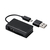 エレコム スマホ・タブレット用メモリリーダライタ(USBポート付) ブラック MRS-MBH10BK-イメージ8