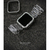 WEARPLANET Apple Watch 45mm用ラインストーンハードケース de luxe ブラック WP23220AWBK-イメージ10