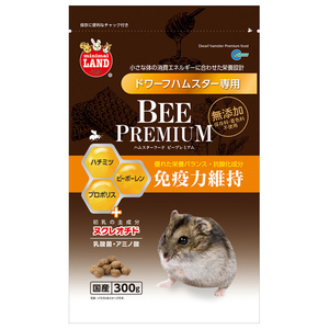マルカン ハムスターフード ビープレミアム ドワーフ 300g ﾊﾑｽﾀ-ﾌ-ﾄﾞﾋﾞ-ﾌﾟﾚﾐｱﾑﾄﾞﾜ-ﾌ-イメージ1