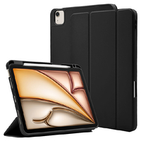 ラスタバナナ 11インチiPad Air(M2-4)(2024-2026)用 手帳ケース ブラック 9464IPA11M4BBK