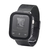 エレコム Apple Watch 44mm用フルカバーケース/プレミアムガラス/高透明/防水 ブラック AW-25DFCGEBK-イメージ2