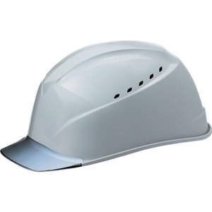 タニザワ エアライトS搭載ヘルメット 透明バイザータイプ・溝付・通気孔付 FC654UF-2546494-イメージ1