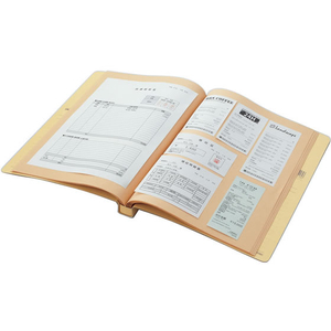 コクヨ スクラップブックD(とじ込み式・ドットガイド入り) B4 1冊 F844135-ﾗ-D44-イメージ2