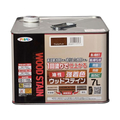 アサヒペン 油性強着色ウッドステイン 7L ウォルナット FC969NU