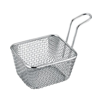 江部松商事 EBM/KM ミニ ステンレス 角型フライバスケット BSK196NM FC450LY-8491320