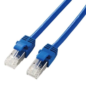 エレコム Cat7 LANケーブル 5m ブルー LD-TWSY/BU5 エレコム Cat7 LANケーブル 5m ブルー LD-TWSY/BU5