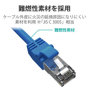 エレコム Cat7 LANケーブル 5m ブルー LD-TWSY/BU5-イメージ6
