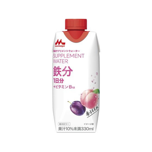 森永乳業 森永サプリメントウォーター 鉄分 香るもも水 330mL FCB269G-イメージ1