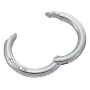 トラスコ中山 TRUSCO チェーンキャッチ ステンレス製 線径4×長さ20mm (2個入) 2個4200.1 FC021FA-2750074-イメージ1