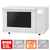 パナソニック オーブンレンジ e angle select ホワイト NE-FS30E4-W-イメージ1
