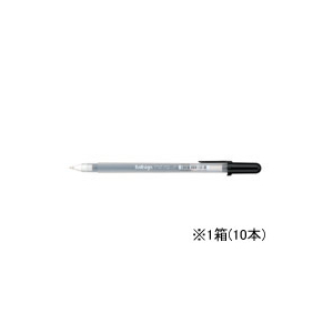 サクラクレパス 水性ボールペン ボールサイン80 黒 10本 1箱(10本) F807998-PGB#49-イメージ1