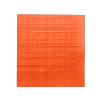 スマートバリュー カラーポリ袋 800×650 橙 20枚入 FCE206V-N157J-OR