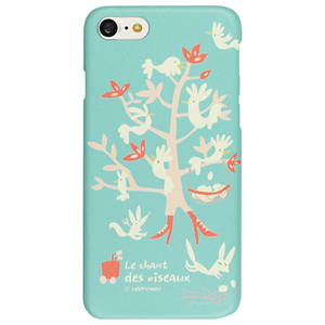 Happymori iPhone SE(第3世代)/SE(第2世代)/8/7用Bird Tree ミント HM8221I7-イメージ1