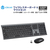 iClever ワイヤレスキーボード&マウスセット IC-BK23Combo E03-0131J-63-イメージ2