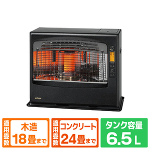 トヨトミ LR68PB 石油ファンヒーター （B）ブラック|エディオン公式通販