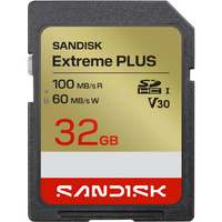 サンディスク SD Extreme PLUS 32GB SDSDXWT-032G-JNJIN
