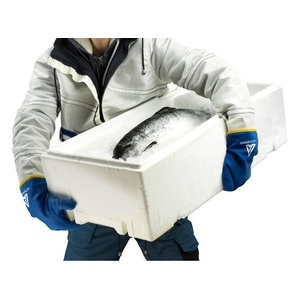 アンセル ヘルスケア ジャパン 防水防寒手袋 アクティブアーマー 97-681 Lサイズ ブルーL25.0～28.524.48.6 FC197FH-1496911-イメージ3