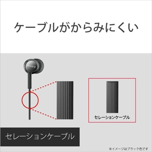 SONY 密閉型インナーイヤーレシーバー ブルー MDREX155LI-イメージ4