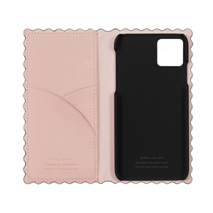 Eblouir iPhone 11 Pro Max用ケース Wave Diary ピンク EB17222I65R-イメージ2
