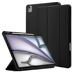 ラスタバナナ 13インチiPad Air(M2-4)(2024-2026)用 手帳ケース ブラック 9466IPA13M4BBK-イメージ1