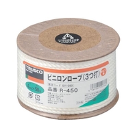 トラスコ中山 ビニロンロープ 3つ打 線径4mm×長さ50m FC397GL-5112451