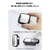 エレコム Apple Watch 44mm用フルカバーケース/TOUGH SLIM LITE/プレミアムガラス ブラック AW-25DFCTSLBK-イメージ5