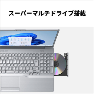 富士通 ノートパソコン FMV Note A ファインシルバー FMVA75L2SA-イメージ7