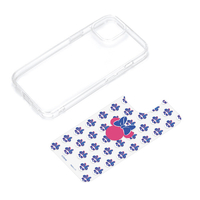 PGA iPhone 13 mini用抗菌ハイブリッドケース ミニーマウス PG-DPT21J02MNE