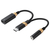 エレコム ハイレゾ対応 給電付き USB Type-C変換ケーブル(高耐久モデル) ブラック MPA-C35CSDPDBK-イメージ1