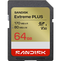 サンディスク SD Extreme PLUS 64GB SDSDXW2-064G-JNJIN