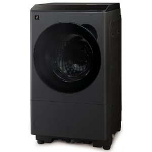シャープ 【左開き】12kgドラム式洗濯乾燥機 グレイングレー ES-12X1-HL シャープ 【左開き】12kgドラム式洗濯乾燥機 グレイングレー ES-12X1-HL