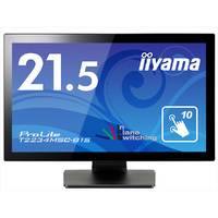 iiyama 21．5型 IPS フルHD タッチパネルディスプレイ ブラック T2234MSC-B1S