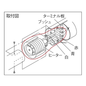 白光 ヒーター 100V-1KW FC999AU-3218180-イメージ2