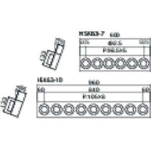 トラスコ中山 TRUSCO ツーリングフレーム HSK63A BT40 NT40兼用 9個収納 FC385HV-1146112-イメージ6
