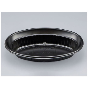 シーピー化成 カレー容器 CBH-214 黒本体 50枚 FCG414V-00664061-イメージ1