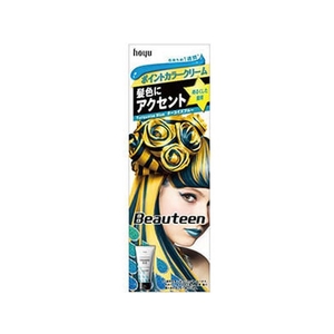 ホーユー ビューティーン ポイントカラークリーム ターコイズブルー 140g FCN3201-イメージ1