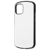 レイアウト iPhone 12 mini用耐衝撃ケース ProCa ホワイト RT-P26AC3/W