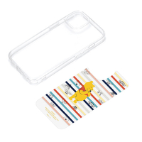PGA iPhone 13 mini用抗菌ハイブリッドケース くまのプーさん PG-DPT21J03POO