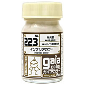 ガイアノーツ 223 インテリアカラー(戦車車内色) GAIA223ｲﾝﾃﾘｱｶﾗ--イメージ1