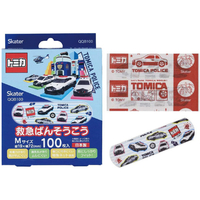 スケーター 救急ばんそうこう(M)100枚 トミカ QQB100ﾄﾐｶ