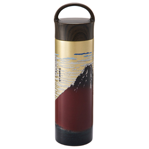 ReachWill魔法瓶 日本伝統文化ステンレスマグボトル(400ml) 赤富士柄 RWG-JP40AF-イメージ1