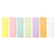 コクヨ 強粘着ふせん〈K2〉 50×15 7色ミックス パステル50冊 F028574-K2ﾒ-KP5015X50-イメージ2