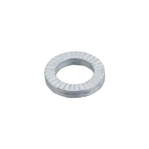 トラスコ中山 TRUSCO　ノルトロックワッシャー　スチール　サイズNL8（M8）　10個入 B795-0008-イメージ1