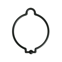 トラスコ中山 TRUSCO/コーンリング 黒 2個入 TCRBK FCD415C-2493859