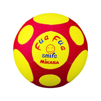 ミカサ ふぁふぁサッカー 4号 イエロー／レッド FC635RV-FFF4-YR