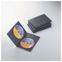 エレコム スリムDVDトールケース CCD-DVDS05BK
