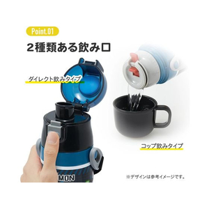 スケーター 超軽量2WAYステンレスボトル ポケモン25 FC356YP-SKDC4-イメージ2