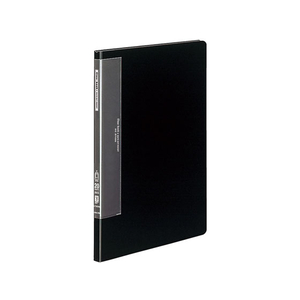 コクヨ クリヤーブック ウェーブカット A4縦20枚P 黒 10冊 FC03454-ﾗ-T560D-イメージ1